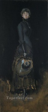  Lady Arte - James Abbott McNeill La dama de gris James Abbott McNeill Whistler